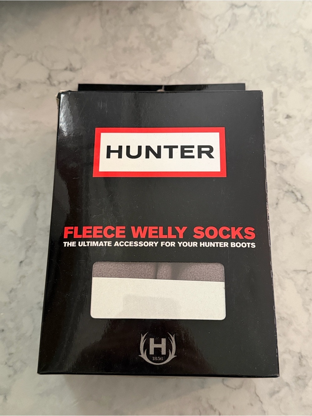 Hunter Fleece Welly Socks - Size M